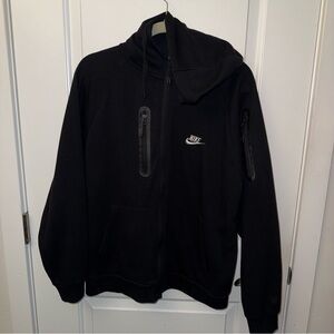 🔥5/$25🔥Women’s Black Nike Tech Full Zip Hoodie Preowned Size Large